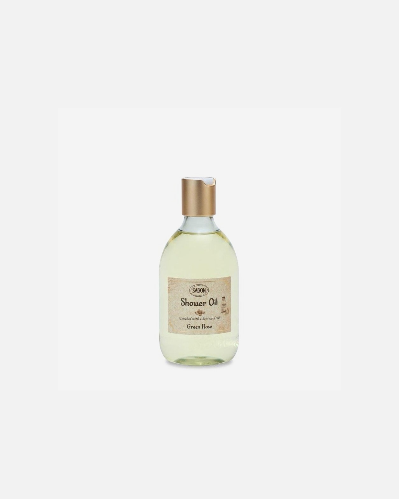 Gel de dus pentru Unisex SABON Shower Oil Green Rose 300 ml