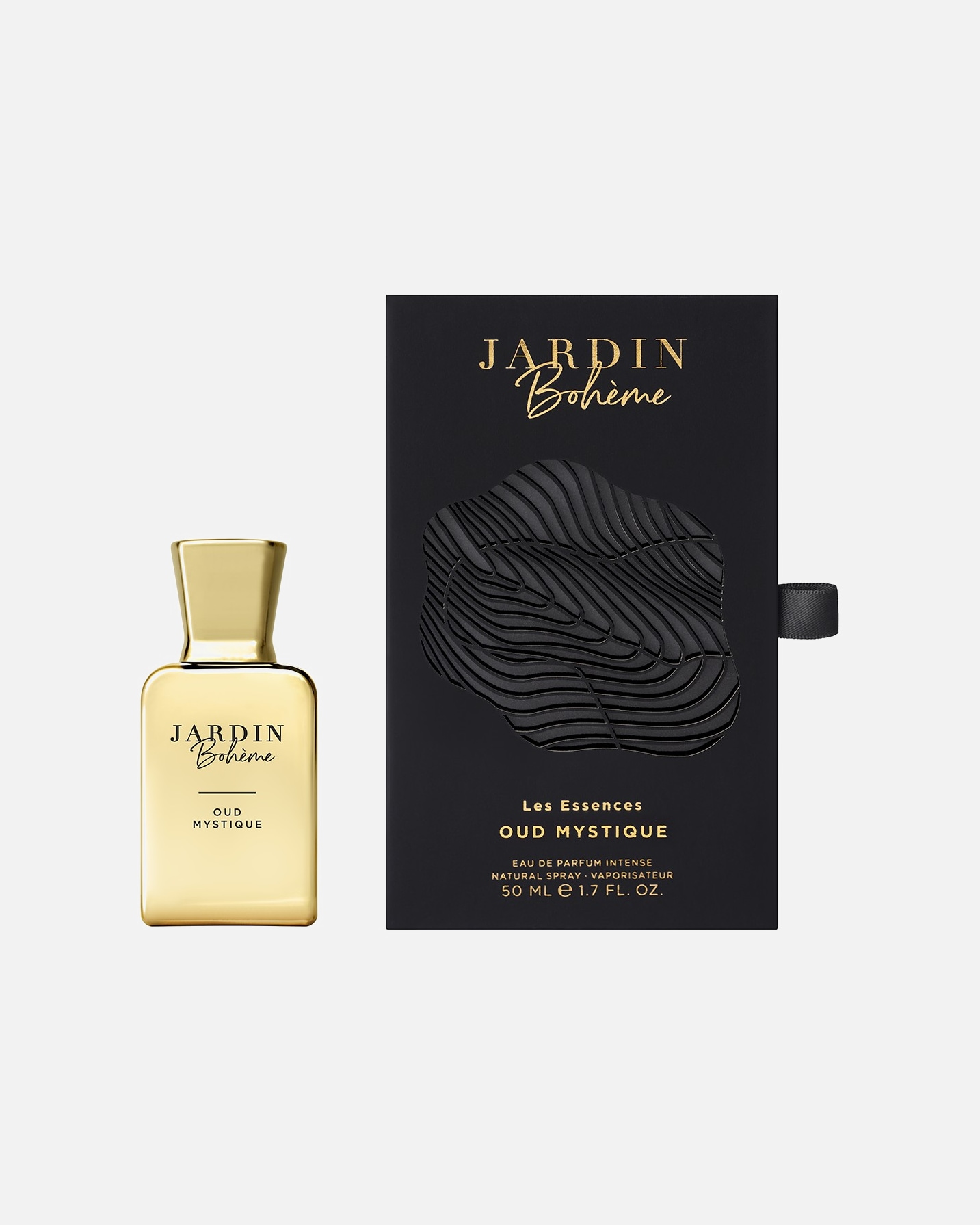 Apa de parfum pentru Unisex Jardin Bohème Les Essences Oud Mystique Eau de Parfum Intense 50 ml
