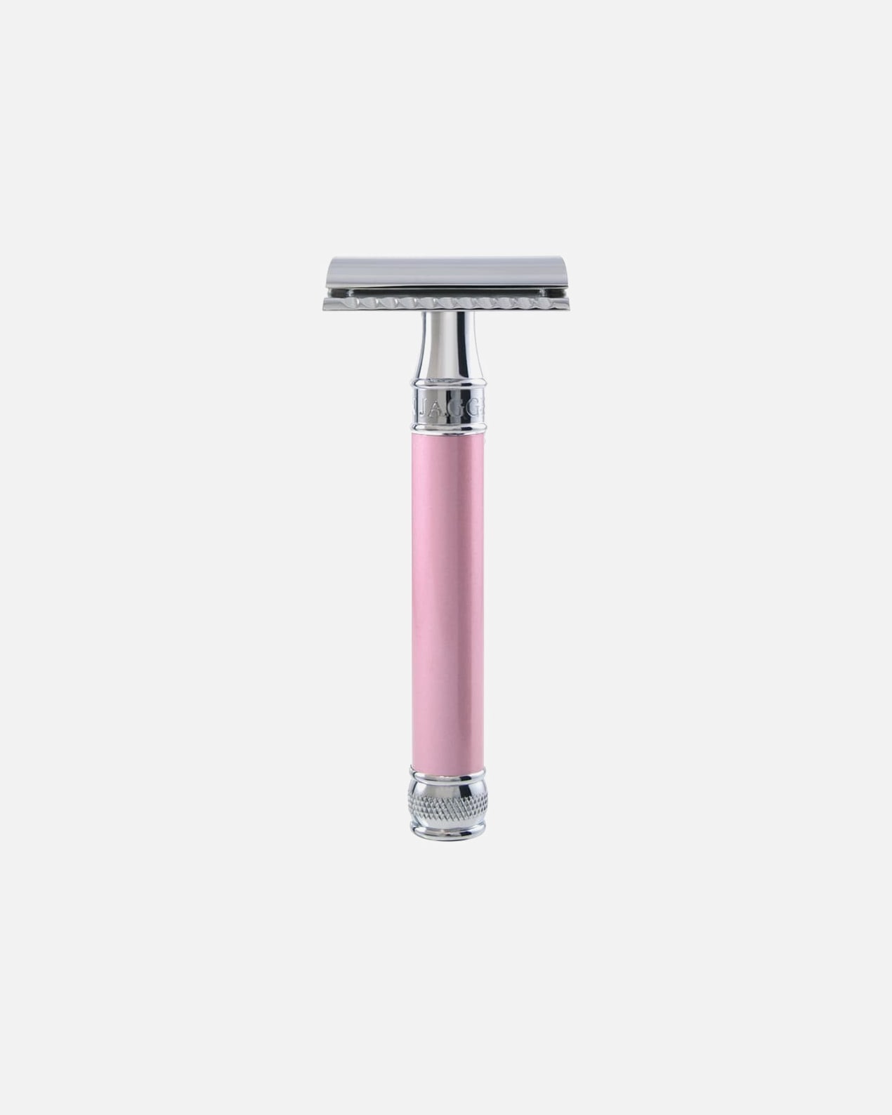 Aparat de ras pentru Unisex EDWIN JAGGER Double Edge Safety Razor Pink Long Handle 72 g