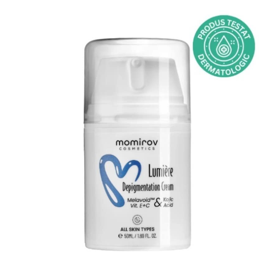 Crema de fata pentru Momirov Cosmetics Crema concentrata depigmentanta 50 ml