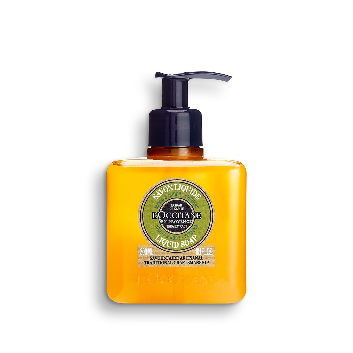 Sapun de maini pentru L’Occitane Shea Verbena Hands & Body Liquid Soap 300 ml