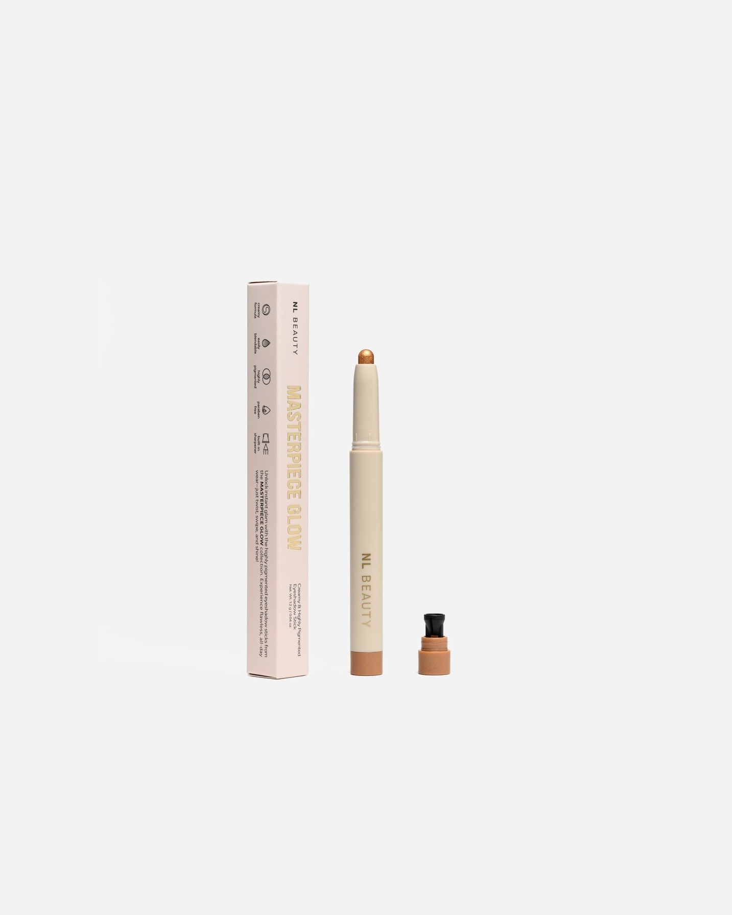 Fard de pleoape pentru Unisex NL Beauty Masterpiece Glow WET CASH
