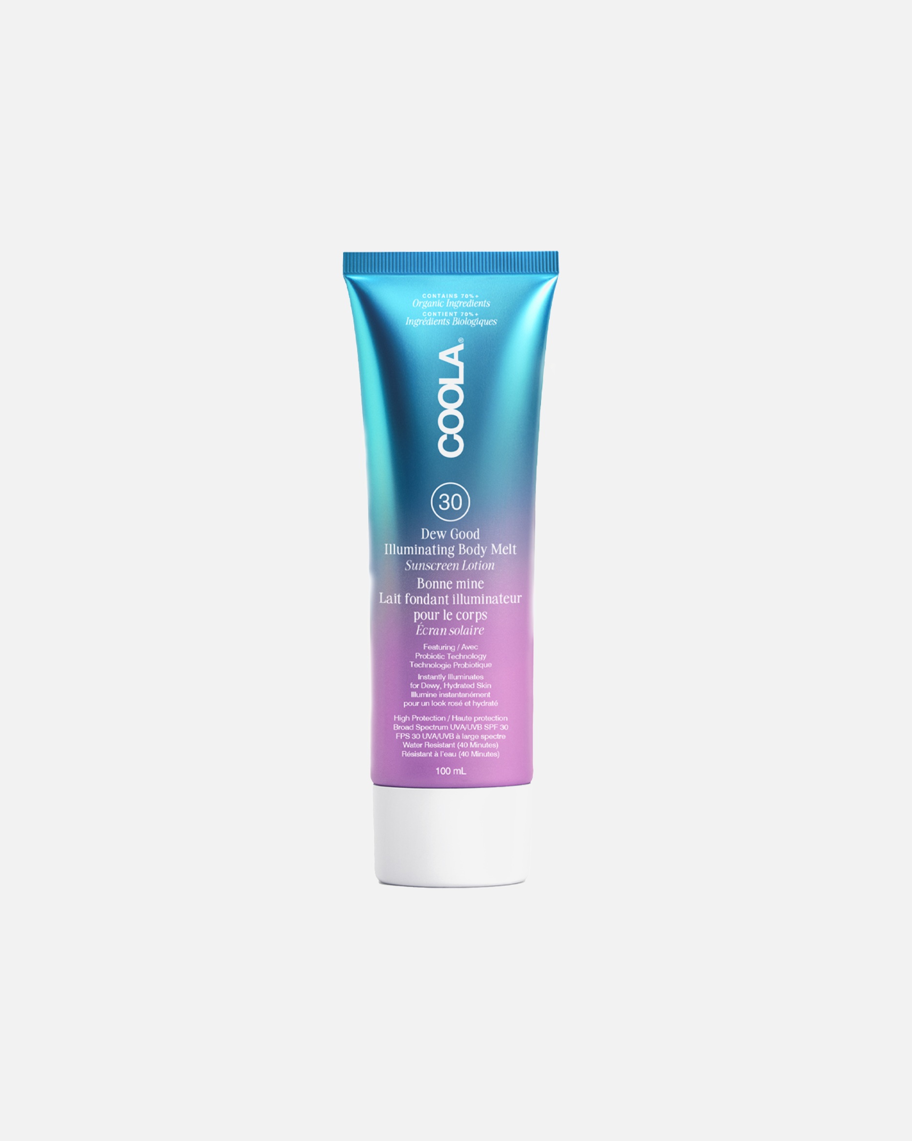 Crema solara pentru Unisex Dew Good Illuminating Body Melt SPF 30