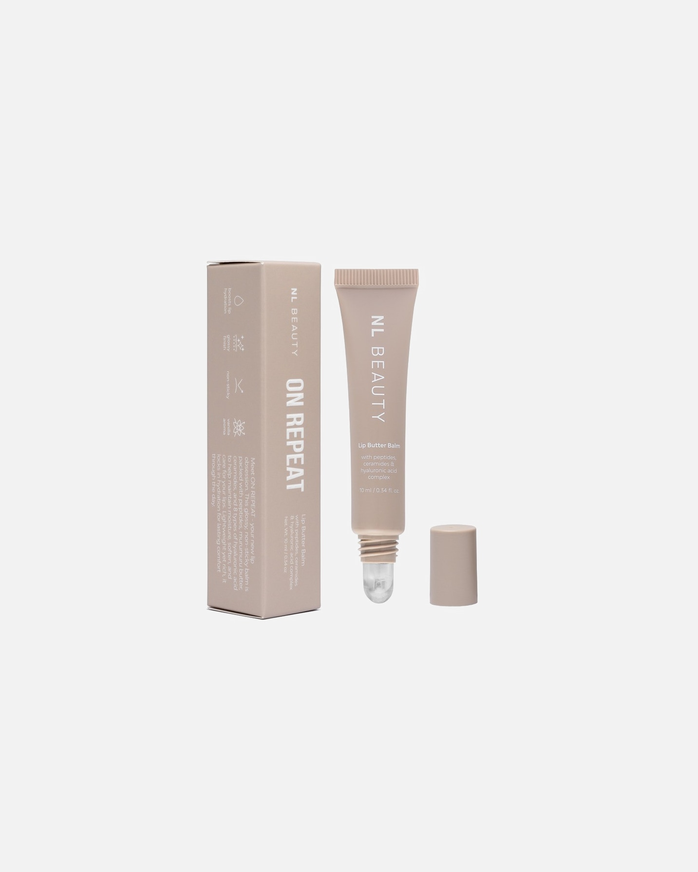 Ingrijire buze pentru Unisex NL Beauty On Repeat CLEAR