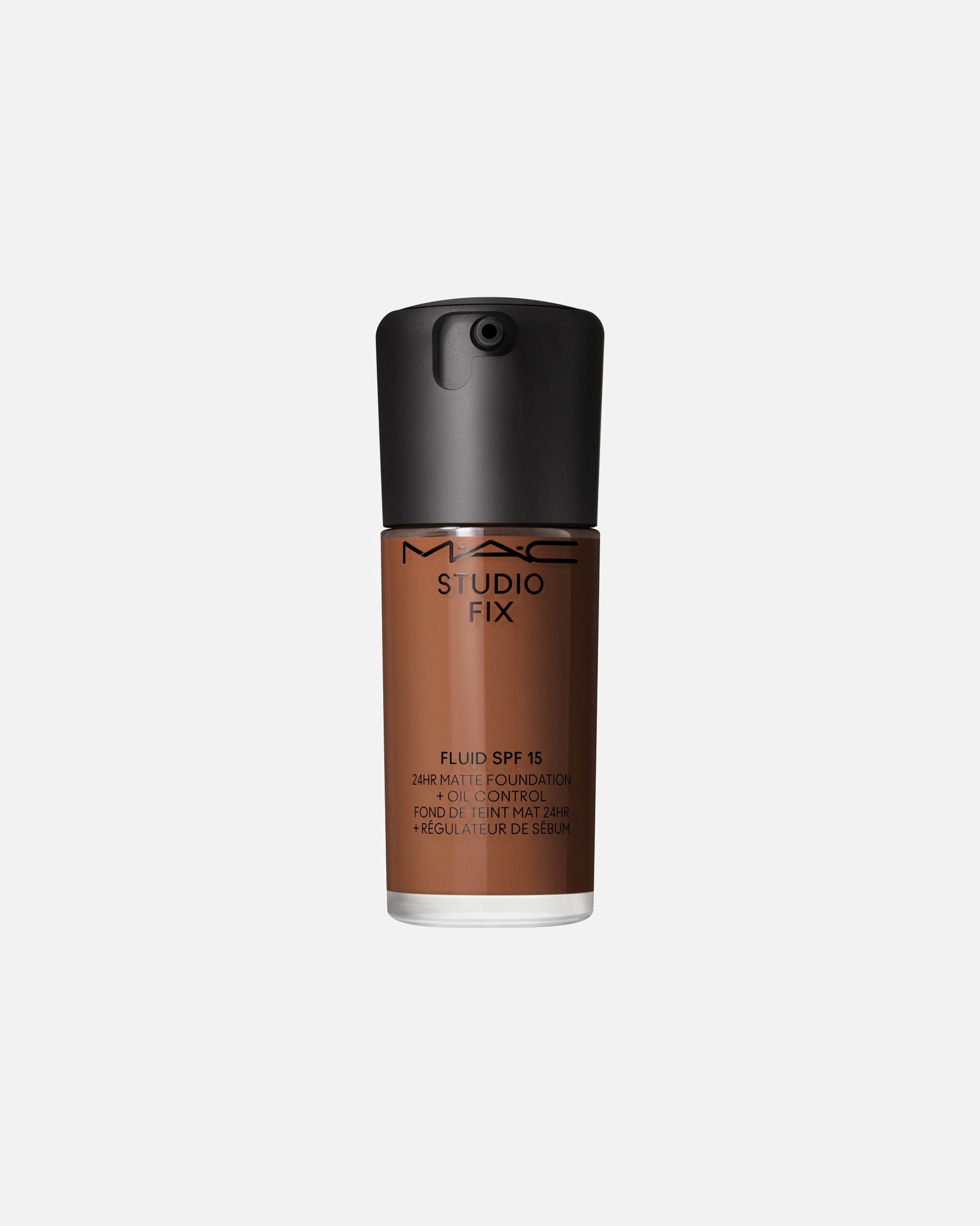 Fond de ten pentru Unisex MAC Studio Fix Fluid SPF 15 24HR Matte Foundation & Oil Control NW53