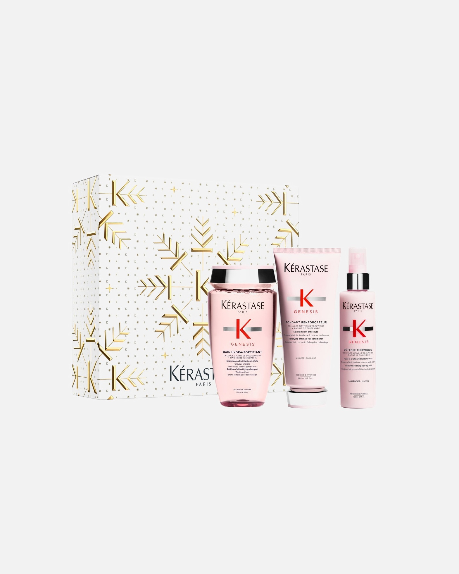 Set ingrijire par pentru Unisex Kérastase Genesis Trio XMas 1 buc