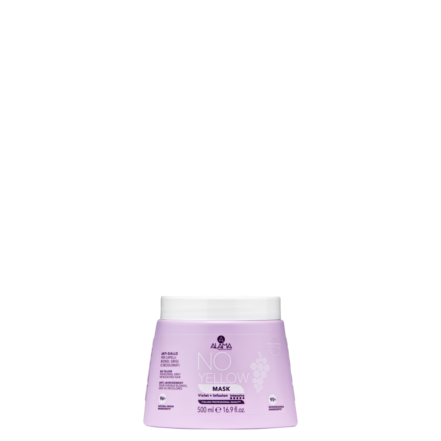 Masca pentru par pentru Alama Professional No Yellow Mask 500 ml