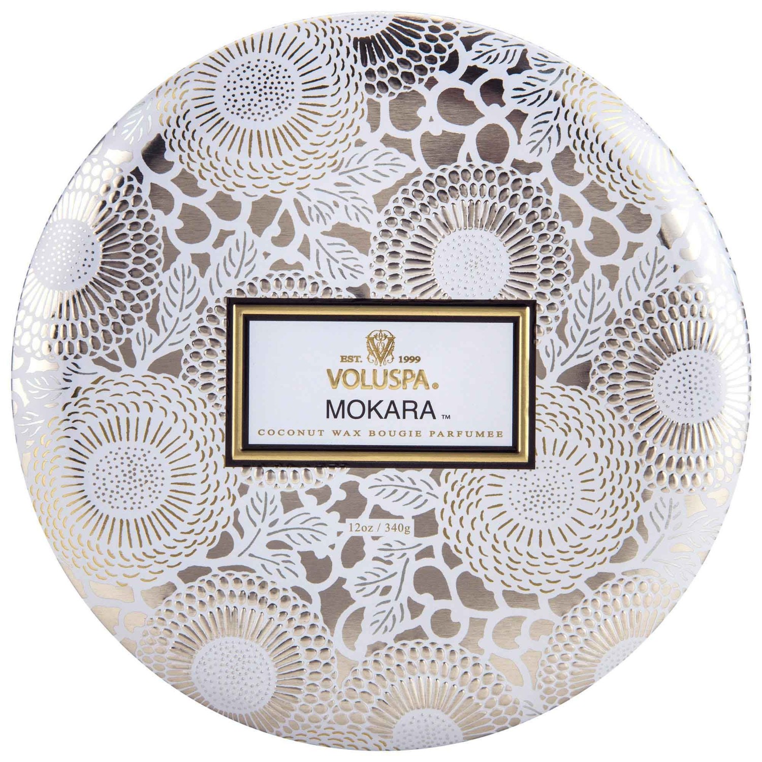 Odorizant camera pentru VOLUSPA 3 Wick Tin Candle Moso Bamboo 1 buc.