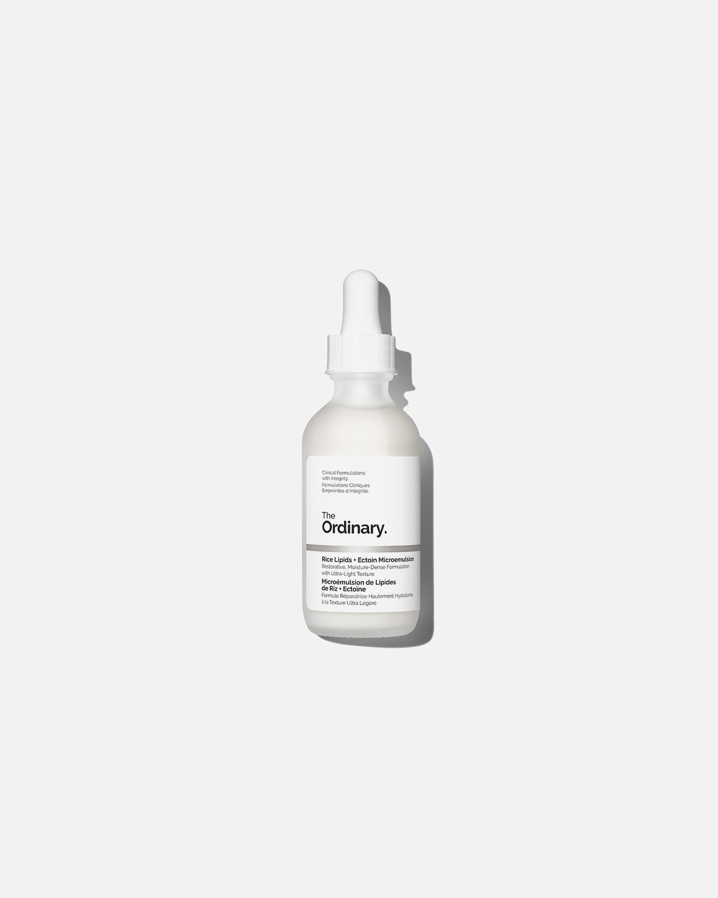 Ser hidratant pentru Unisex The Ordinary Rice Lipids + Ectoin Microemulsion 60 ml