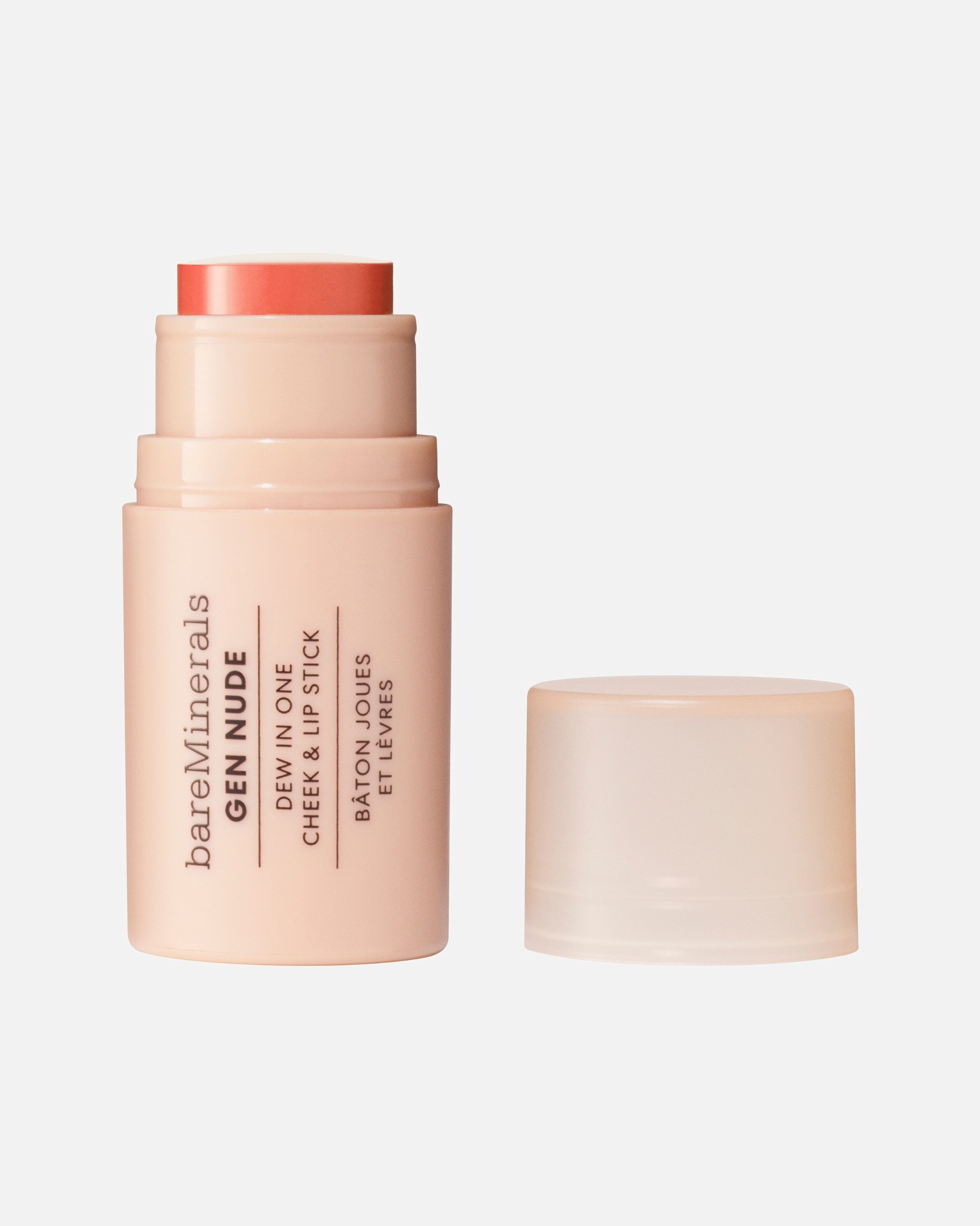 Culoare buze pentru Unisex bareMinerals GEN NUDE Dew in One JUST PEACHY