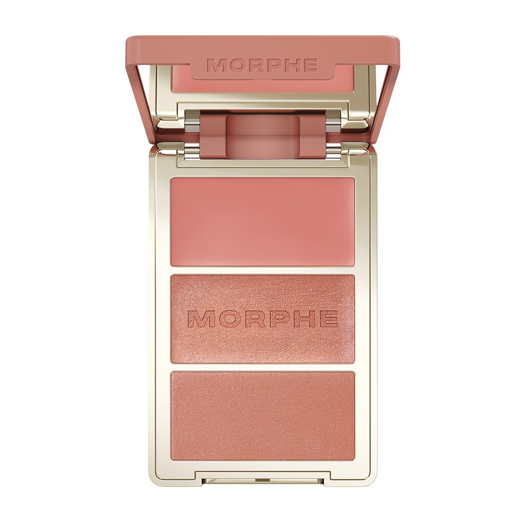 Fard obraji pentru Morphe Multi-Finish Face Trio After Party