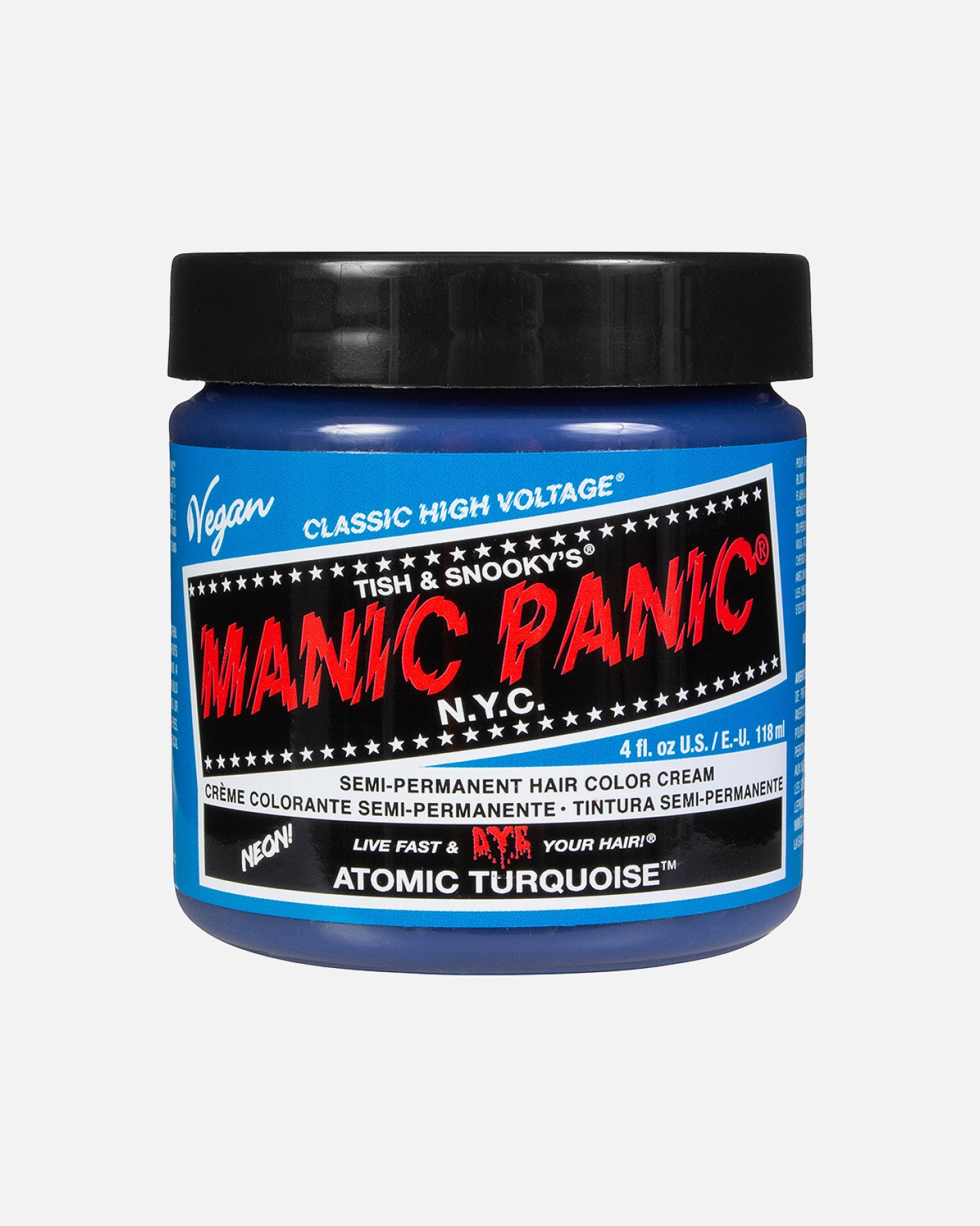 Vopsea nuantatoare par pentru Unisex High Voltage Classic Pillarbox Red 118 ml