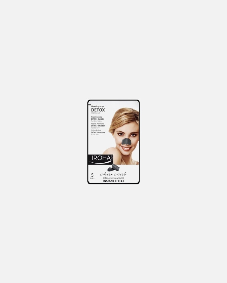 Crema de fata pentru Femei Iroha Cleansing Strips Black Heads-Detox 1 buc.