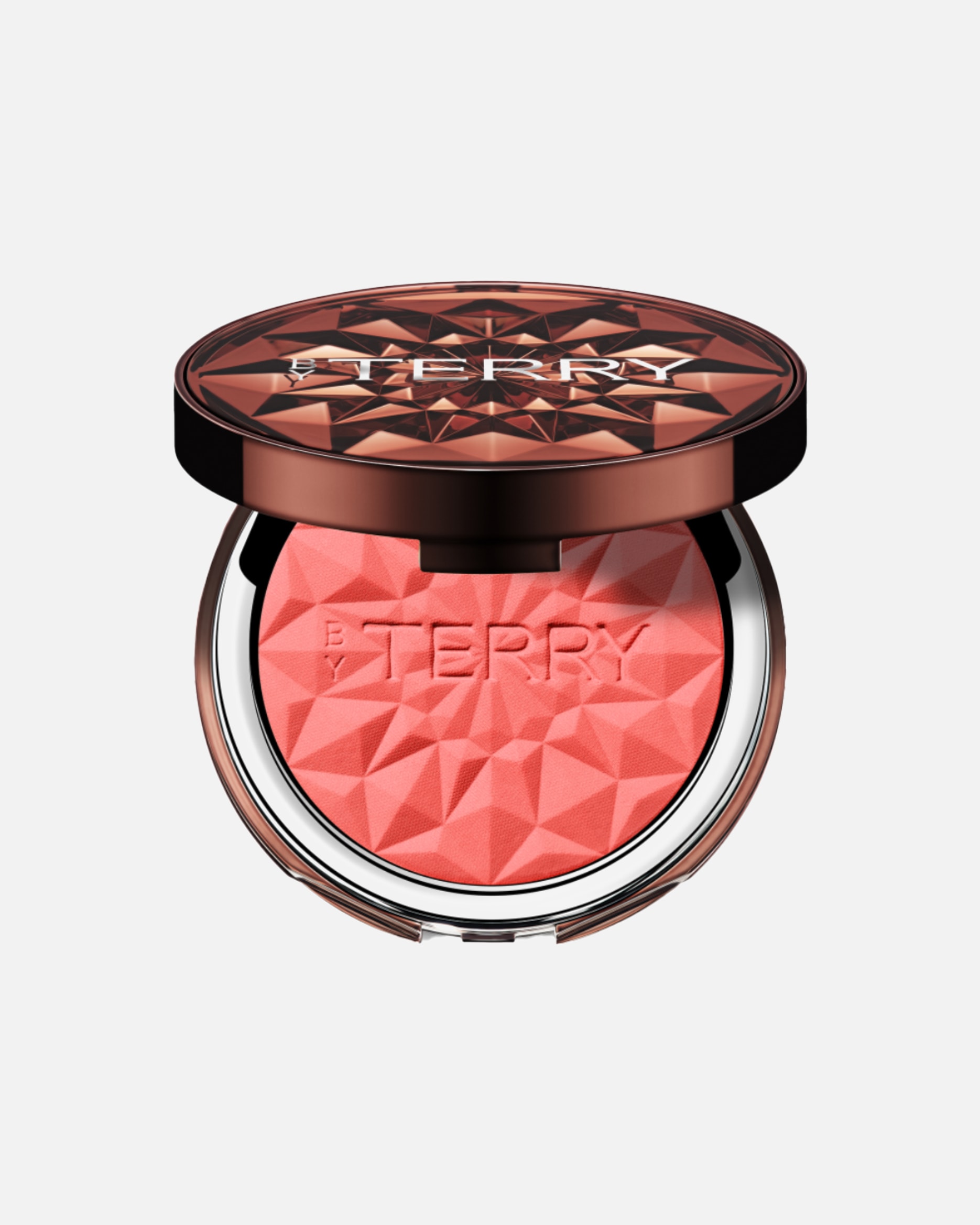 Fard obraji pentru Unisex By Terry Tea to Tan Powder Blush N4 Coral Crush