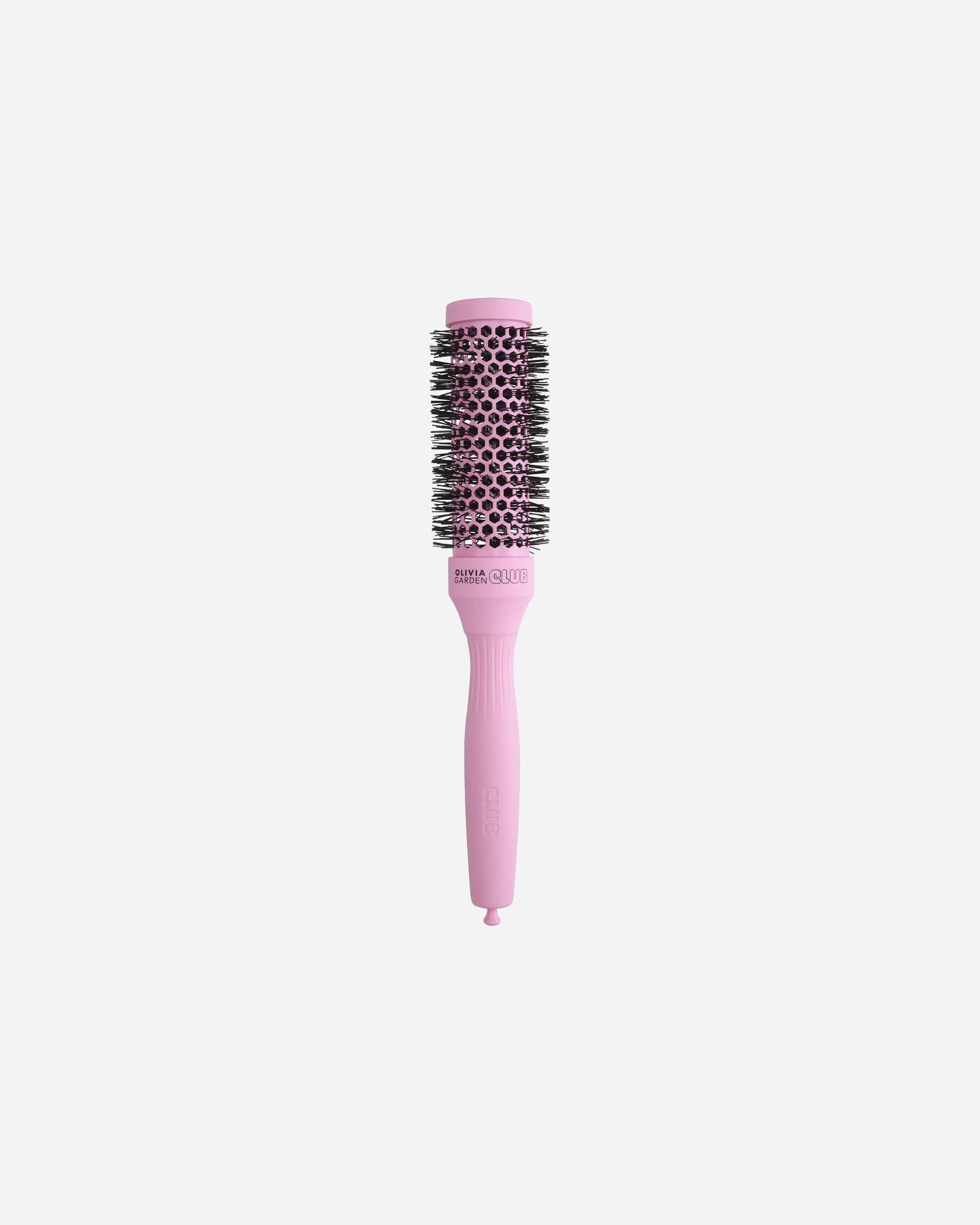 Perie rotunda pentru Femei Olivia Garden Club THE GLOW - Blowout Ceramic Round Brush Pink S 1 buc.