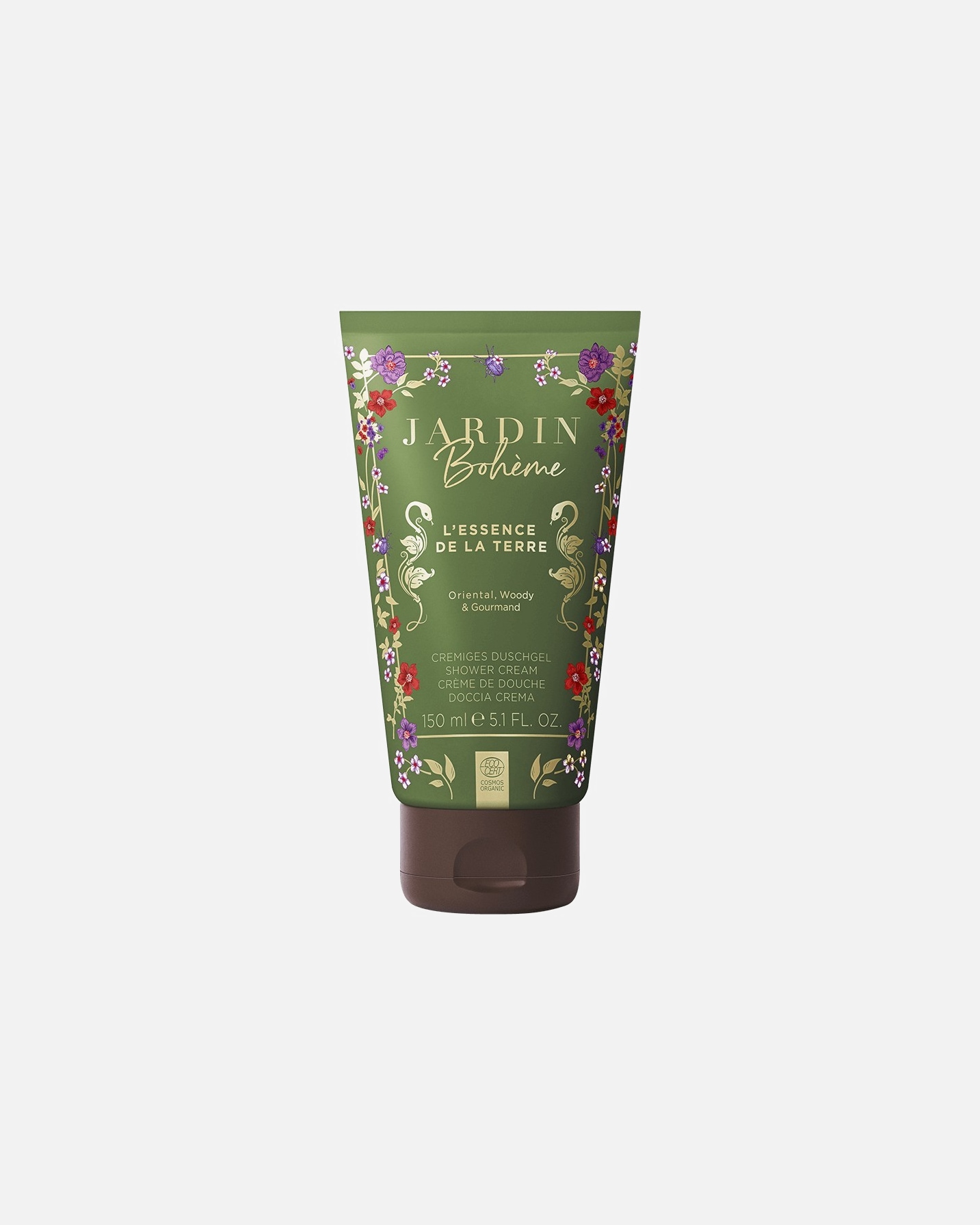 Gel de dus pentru Unisex Jardin Bohème Natural Fragrances L'Essence de la Terre Shower Cream 150 ml