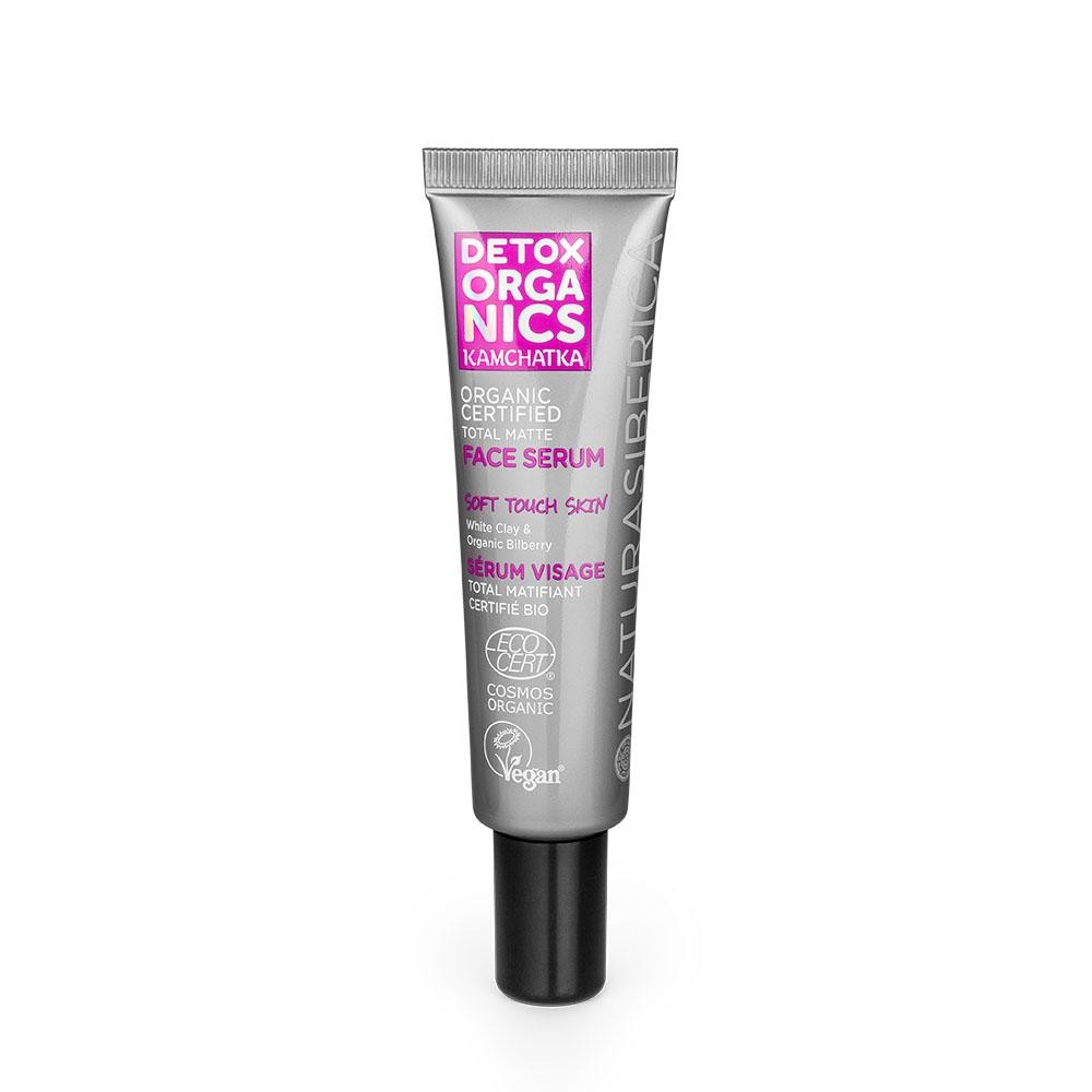 Ser iluminator pentru Natura Siberica Total Matte Face Serum 30 ml