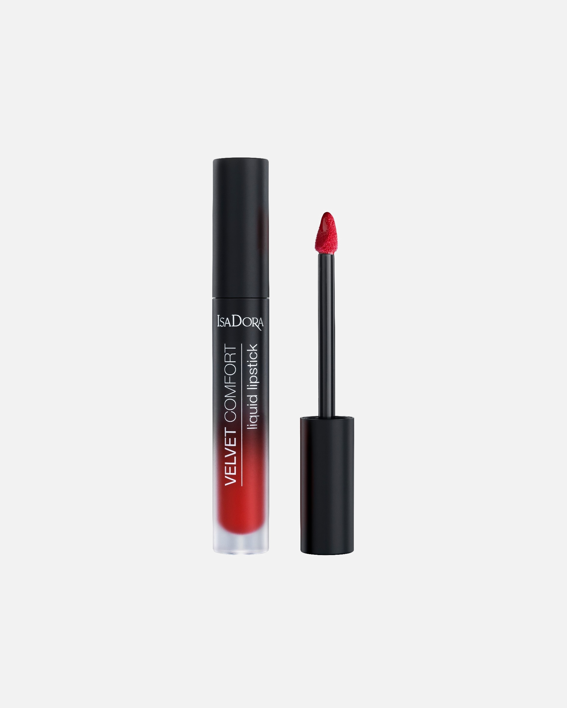 Ruj pentru Unisex Isadora Velvet Comfort Liquid Lipstick 66 - Ravish Red
