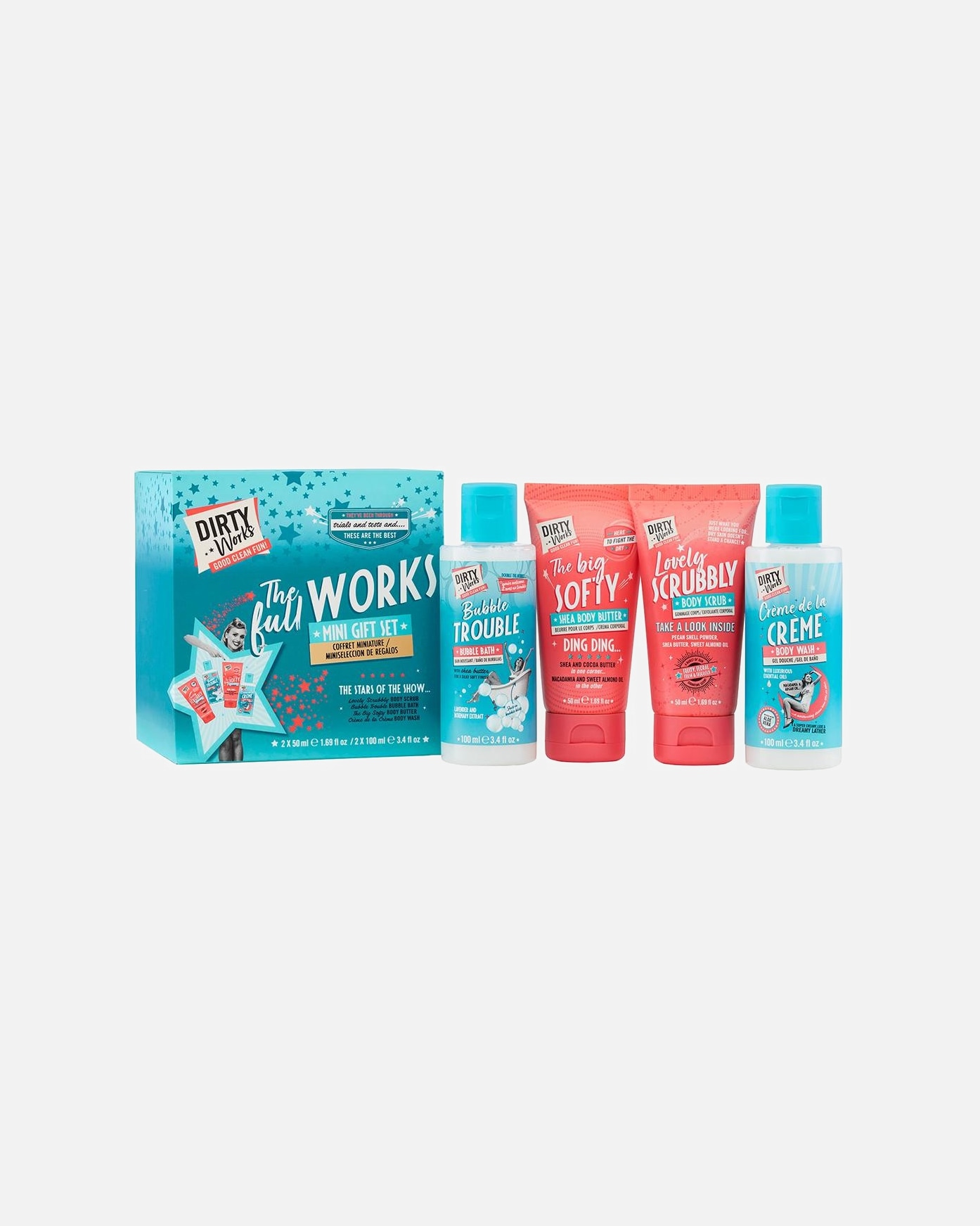 Set ingrijire corp pentru Unisex Mini Luxuries 1 buc.