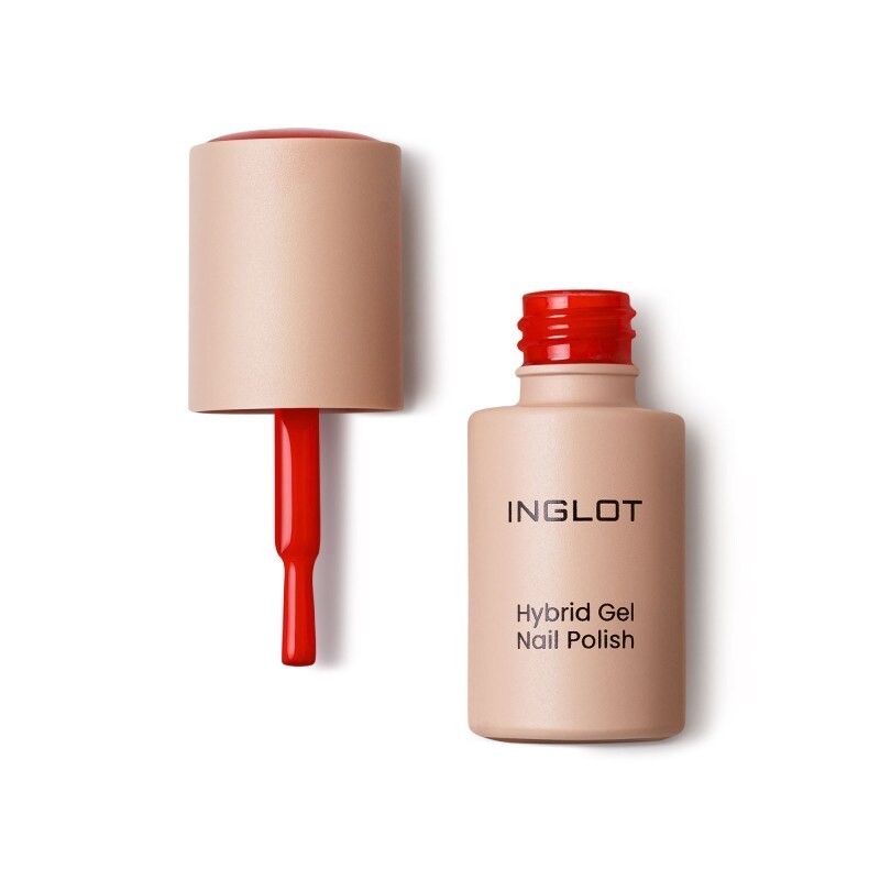 Lac de unghii pentru Inglot Hybrid Gel Nail Polish 313 Classic Red