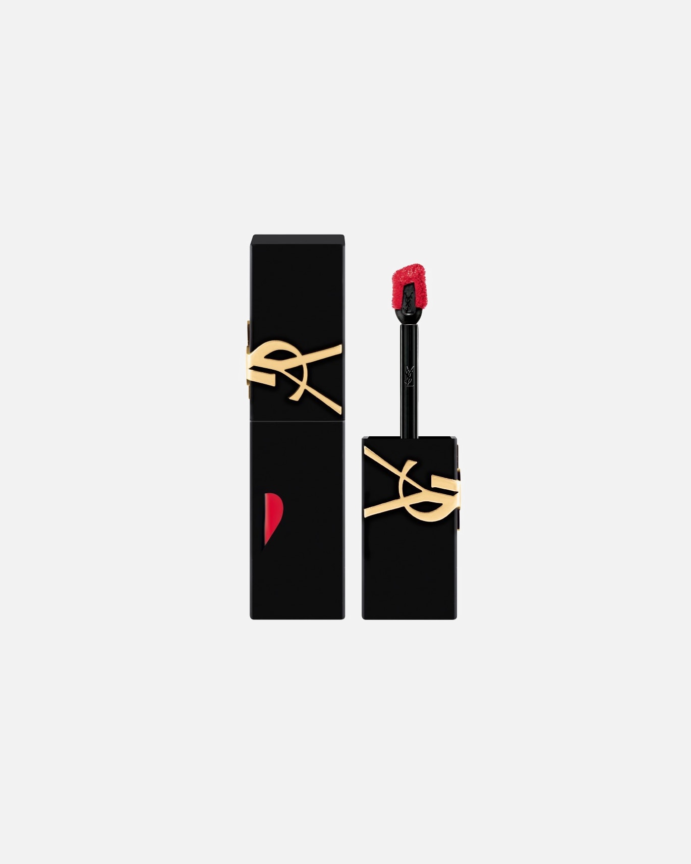 Gloss de buze pentru Unisex Yves Saint Laurent YSL The Inks The Inks Blur Lipstick 201 Red Invitation