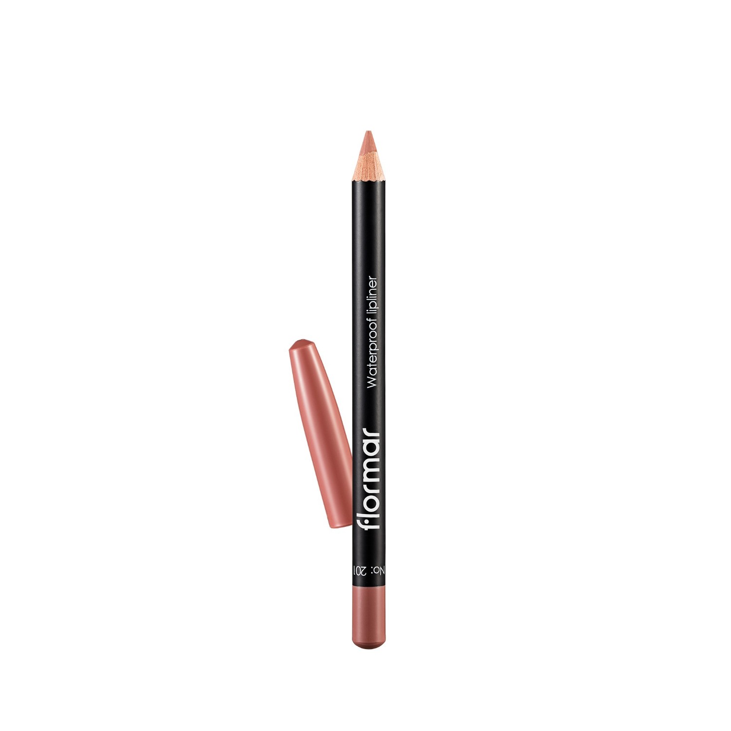 Creion contur buze pentru Flormar Waterproof Lip Pencil 201 - Naturally Nude