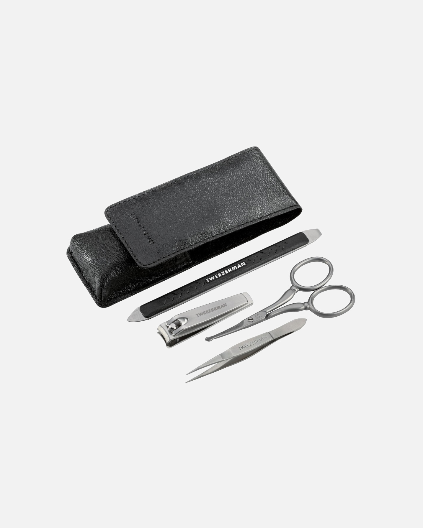 Ingrijirea barbii pentru Bărbați Tweezerman Essential Grooming Kit - Pflege & MANICURE & PEDICURE Set 1 bucată