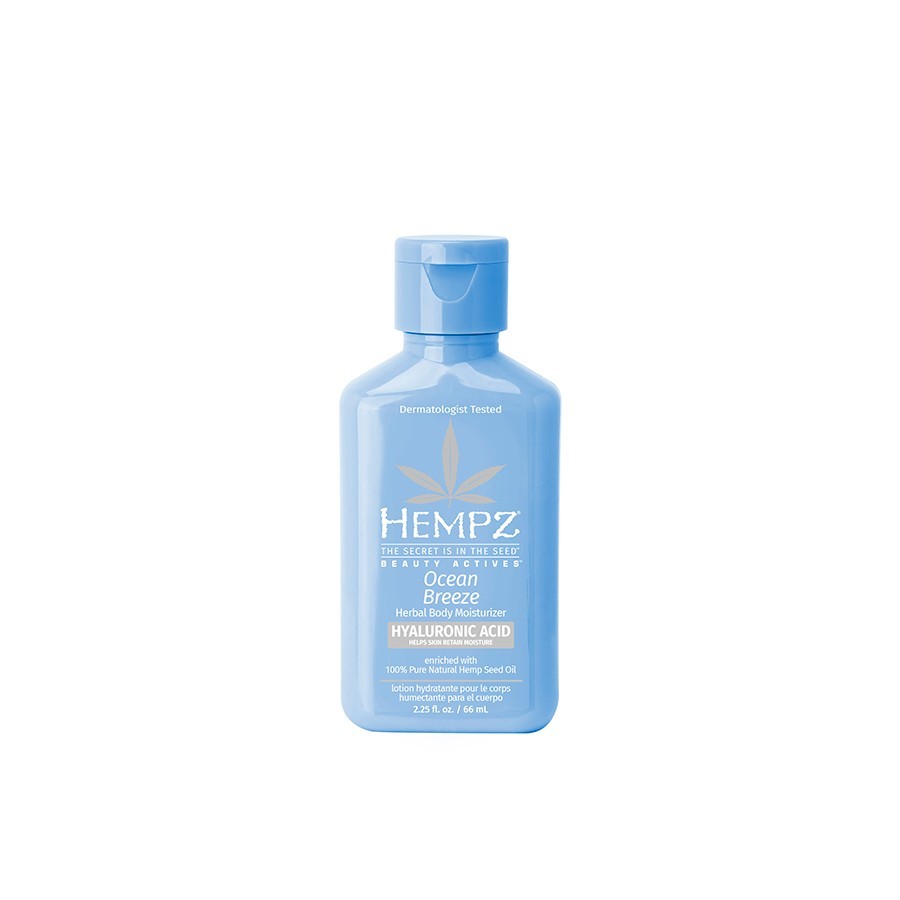 Ser hidratant pentru HEMPZ Mini Ocean Breeze Herbal Body Moisturizer 66 ml