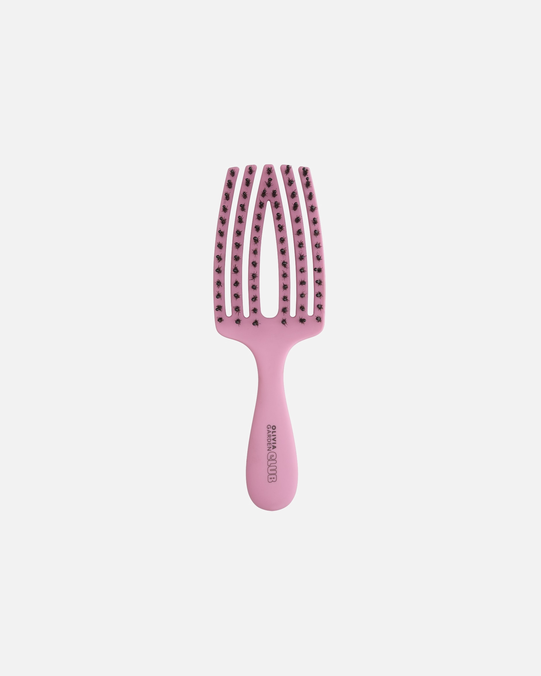 Accesorii styling pentru Unisex Olivia Garden Club THE NOMAD - Detangling & Shine Fingerbrush PINK