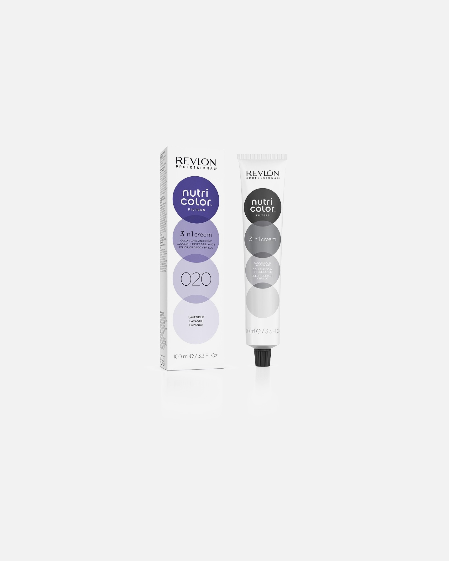 Vopsea nuantatoare par pentru Unisex 3 in 1 Cream Nr. 020