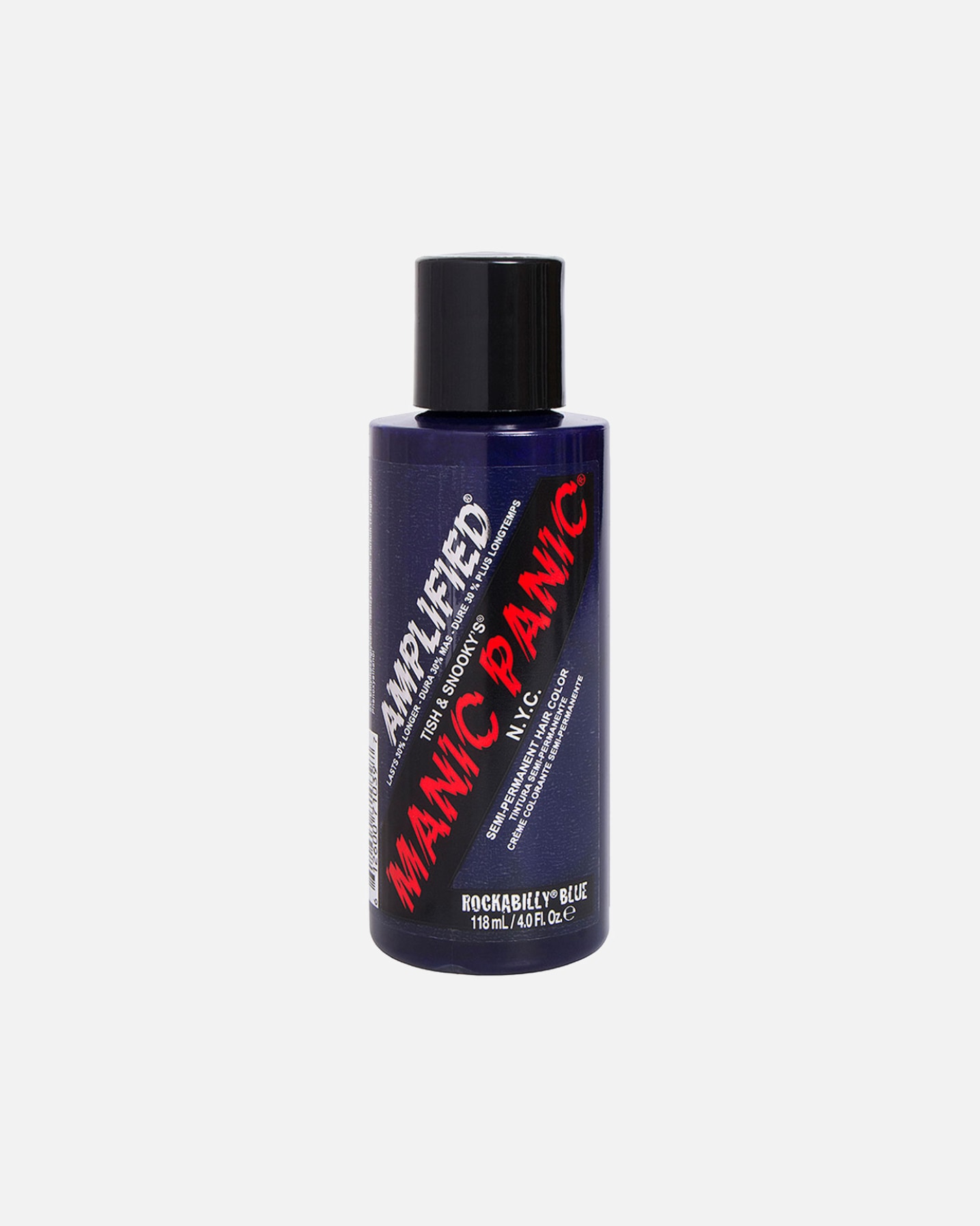 Vopsea nuantatoare par pentru Unisex Amplified Rockabilly Blue 118 ml