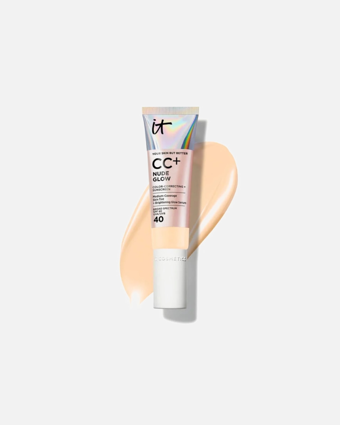 Crema corectoare pentru Unisex IT Cosmetics Your Skin But Better CC+ Nude Glow SPF 40 Fair