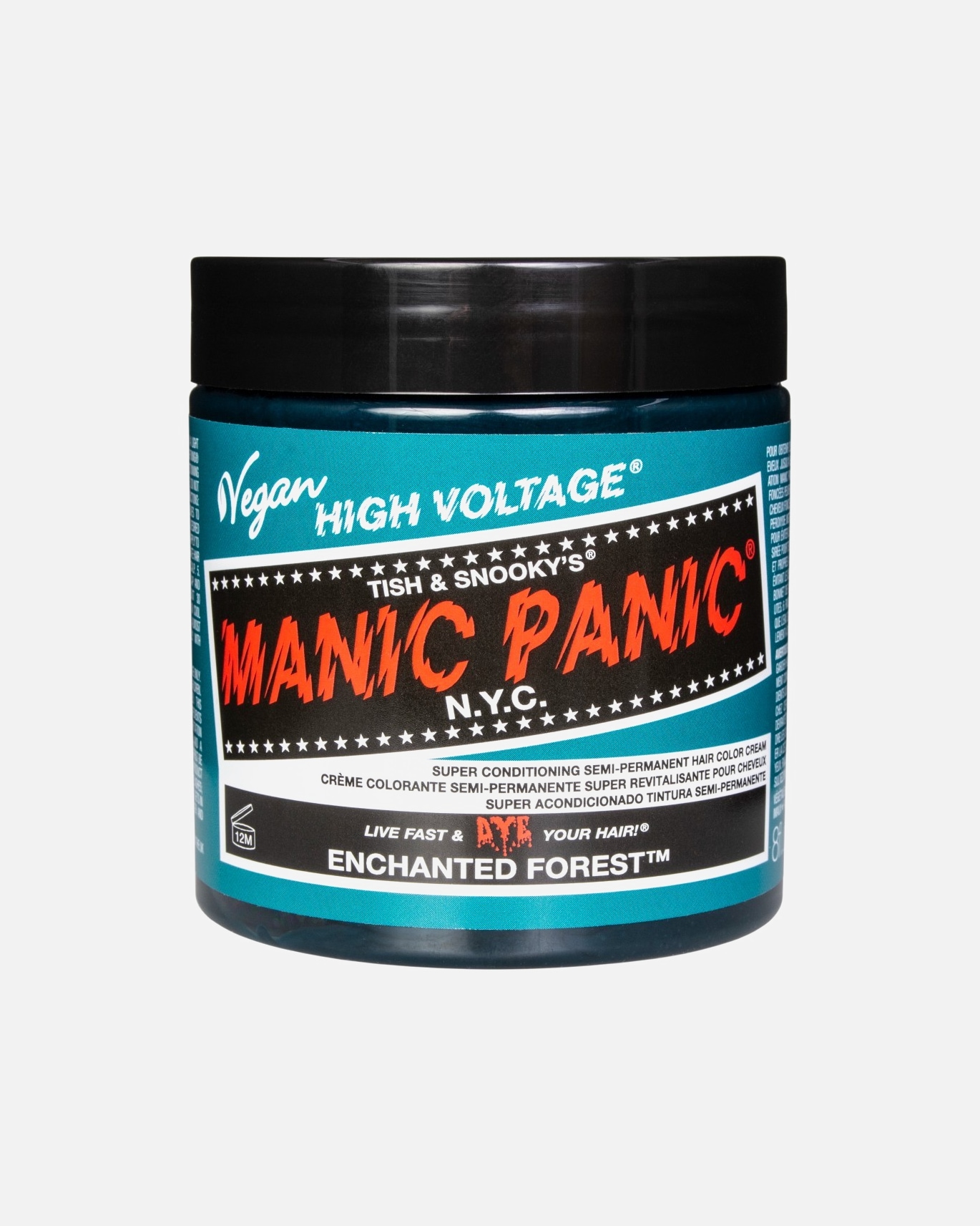 Vopsea nuantatoare par pentru Unisex High Voltage Classic Enchanted Forest 237 ml