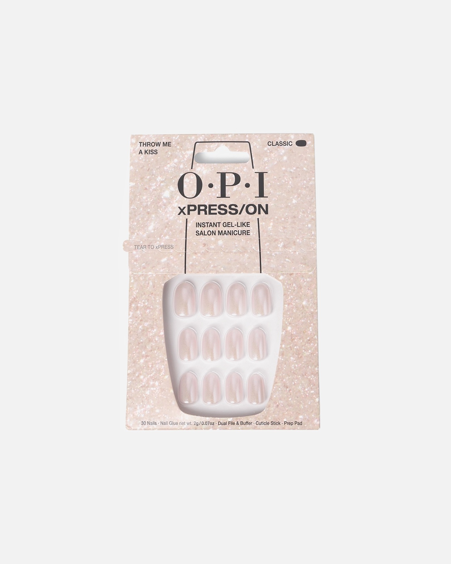 Unghii false pentru Unisex OPI Press-On Nägel Throw Me a Kiss
