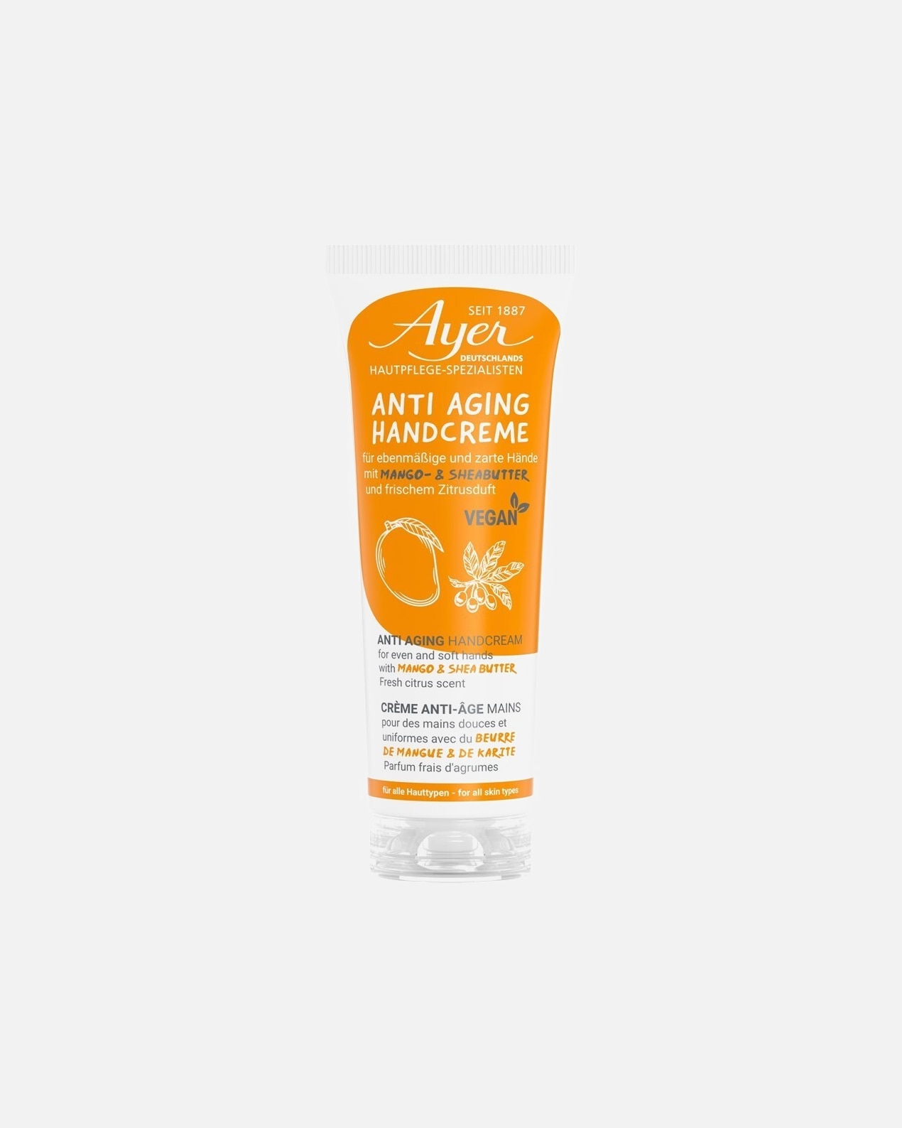 Crema de maini pentru Unisex Anti-Aging Hand Cream 75 ml