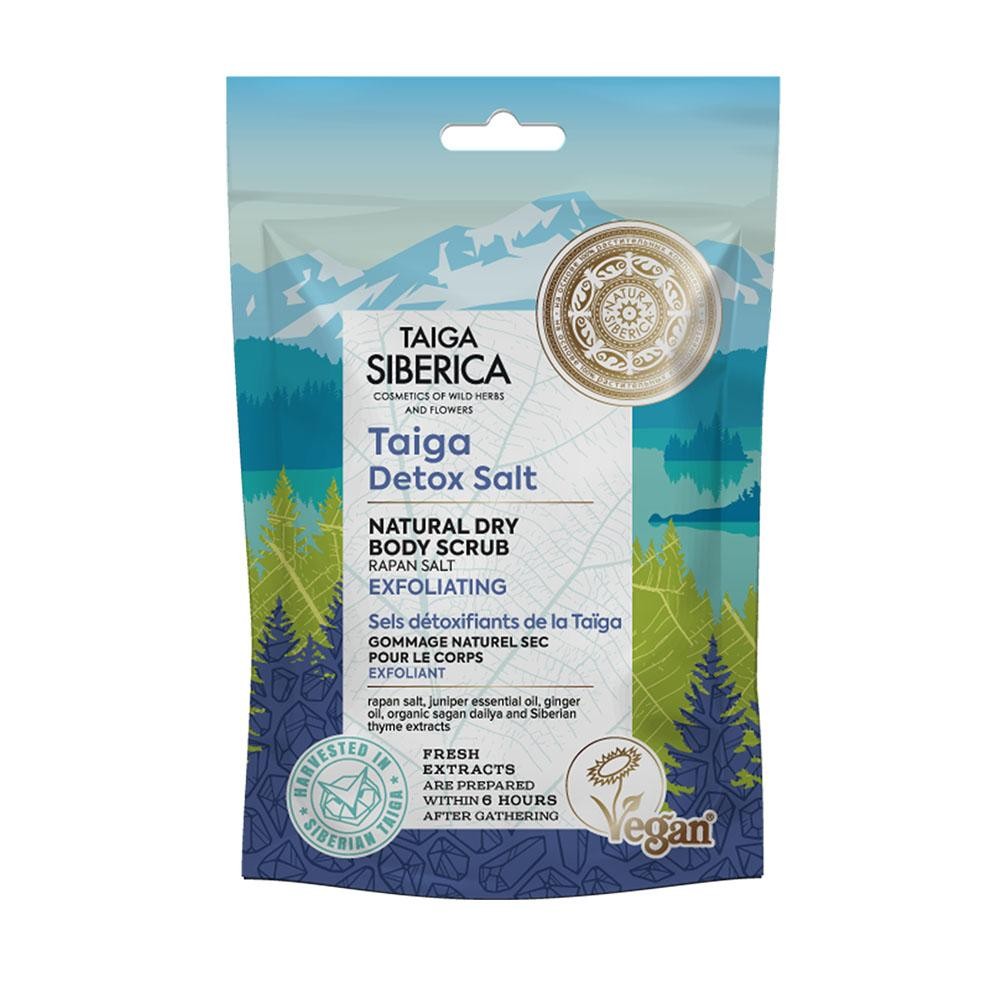 Peeling corporal pentru Natura Siberica Dry Body Scrub Exfoliate 250 ml