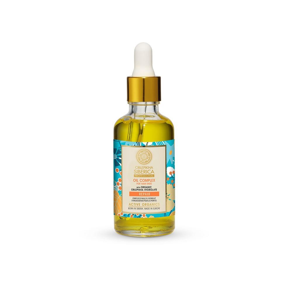 Ulei pentru par pentru Natura Siberica Oblepikha Oil Complex Repair for Hair Ends 50 ml