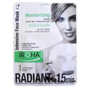 Masca hidratanta pentru Iroha Tissue Face Mask Moisturizing Aloe Vera + Hyaluronic Acid 1 buc.