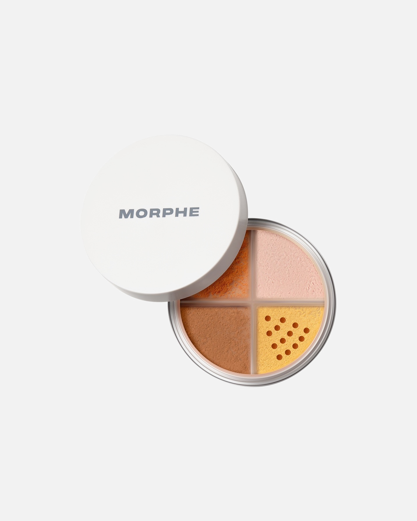 Pudra pentru Unisex Morphe BAKE & SET LOOSE POWDER QUAD RICH HARMONY