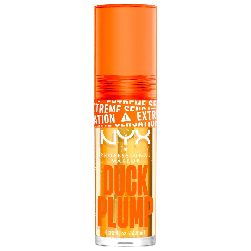 Gloss de buze pentru NYX Professional Makeup Duck Plump Gloss 01 Clearly Spice