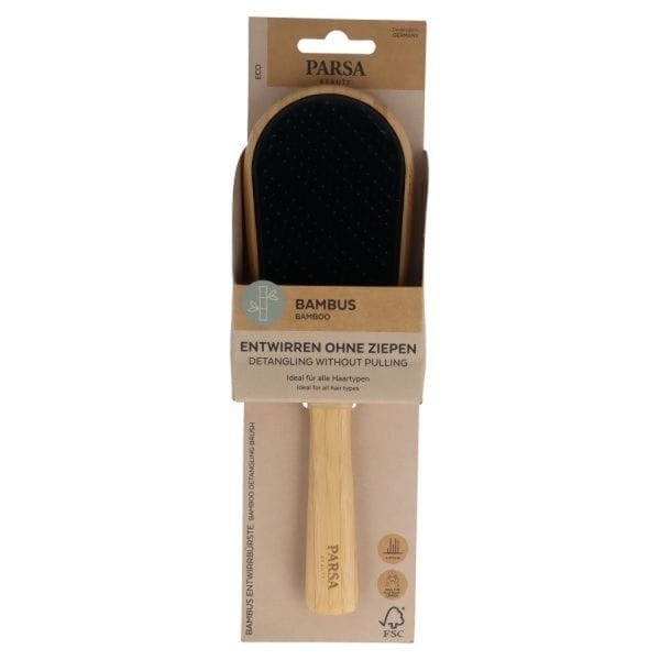 Accesorii pentru Parsa Beauty Bamboo Detangling Brush Beige 1 buc.
