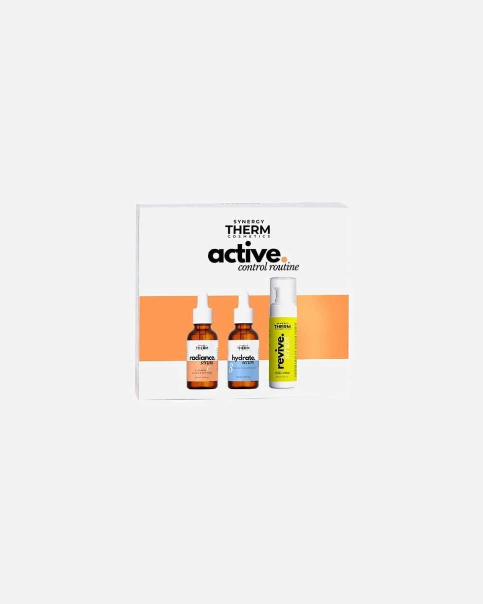Set ingrijire corp pentru Unisex Synergy Therm Active Control Routine Gift Set 1 buc.