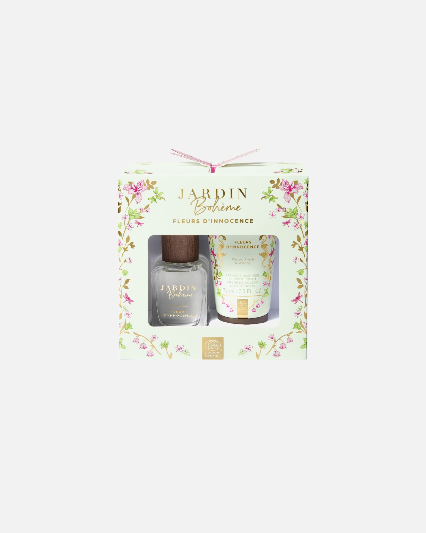 Apa de parfum pentru Femei Jardin Bohème Natural Fragrances Fleurs D'Innocence Gift Set 1 buc.