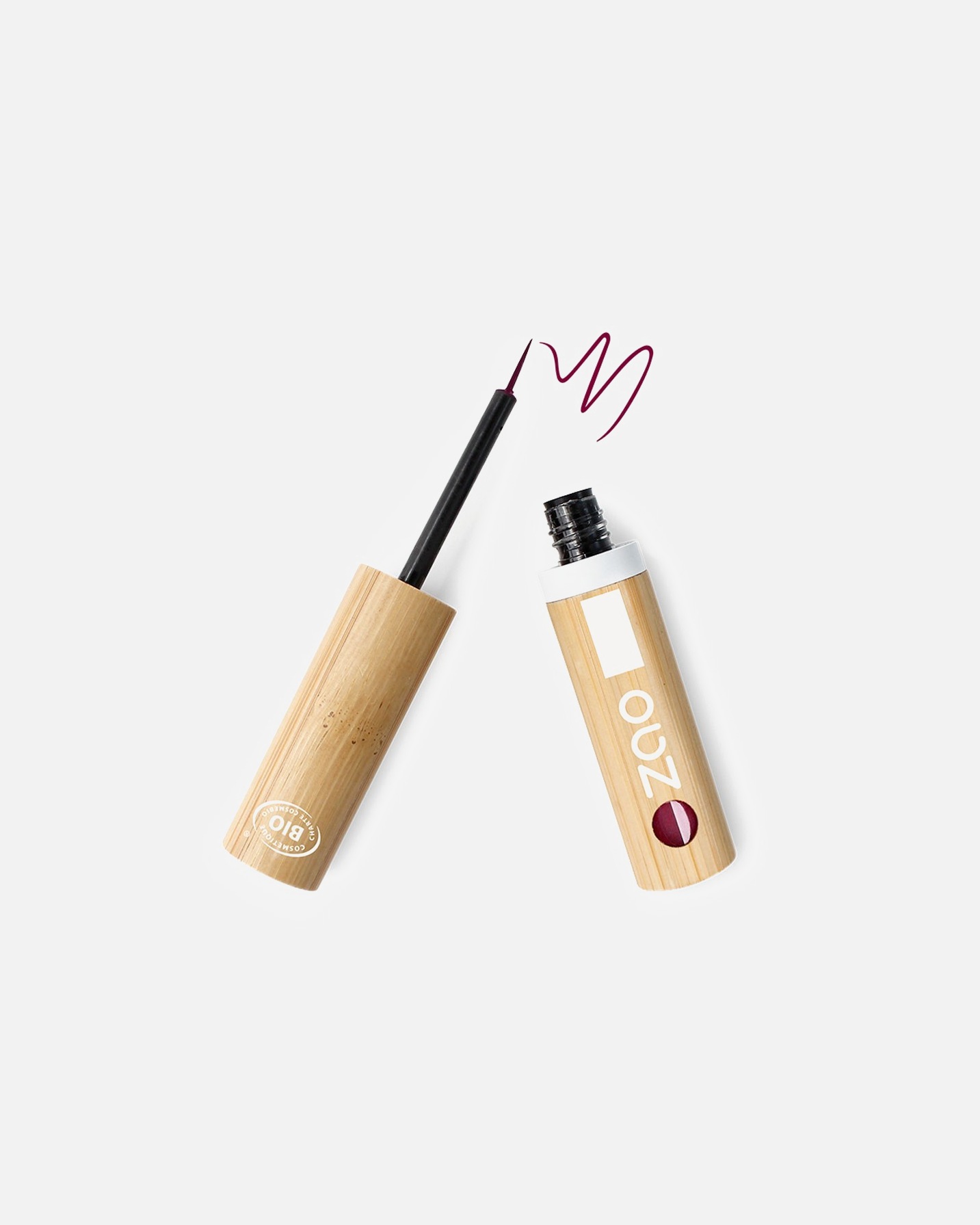 Eyeliner pentru Unisex ZAO Bamboo Brush 74 - PLUM