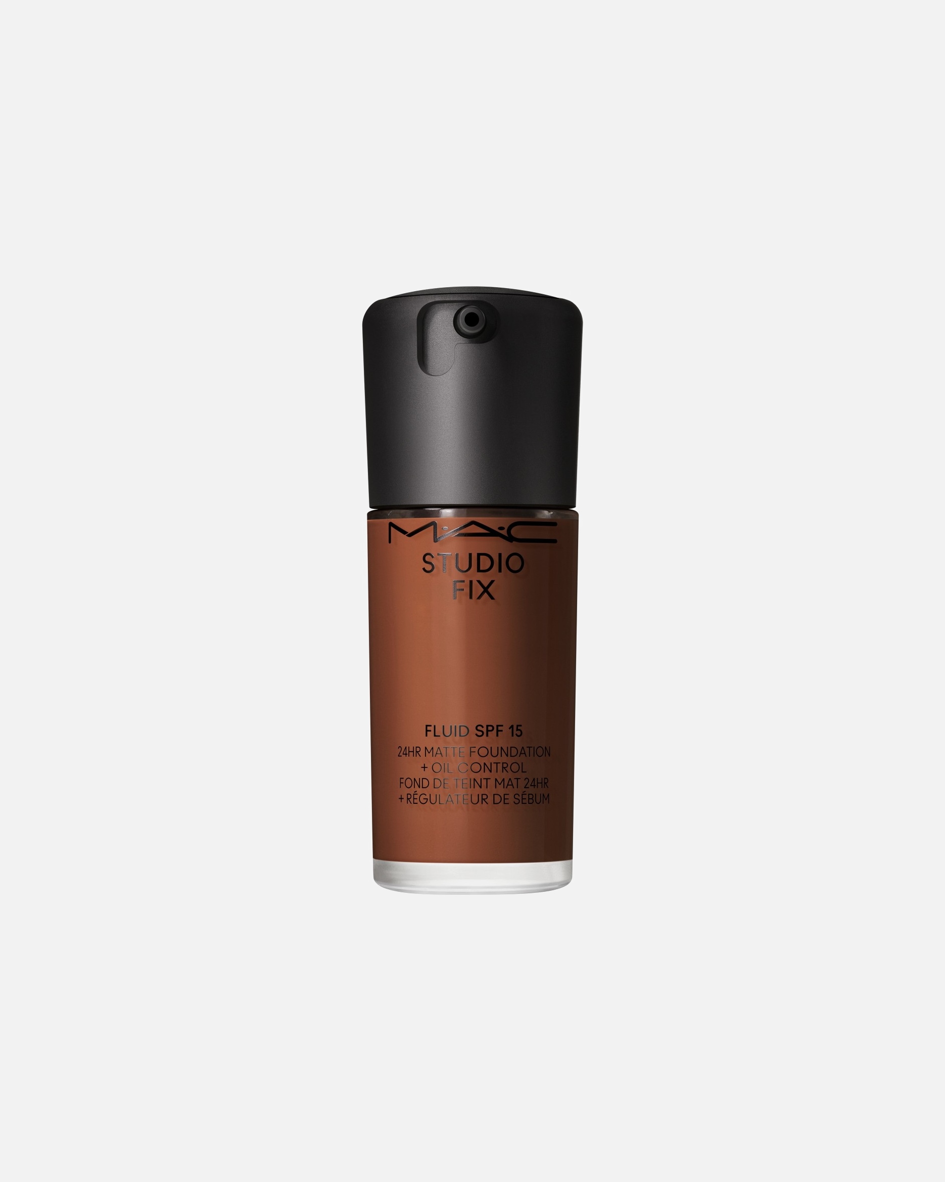 Fond de ten pentru Unisex MAC Studio Fix Fluid SPF 15 24HR Matte Foundation & Oil Control NC65