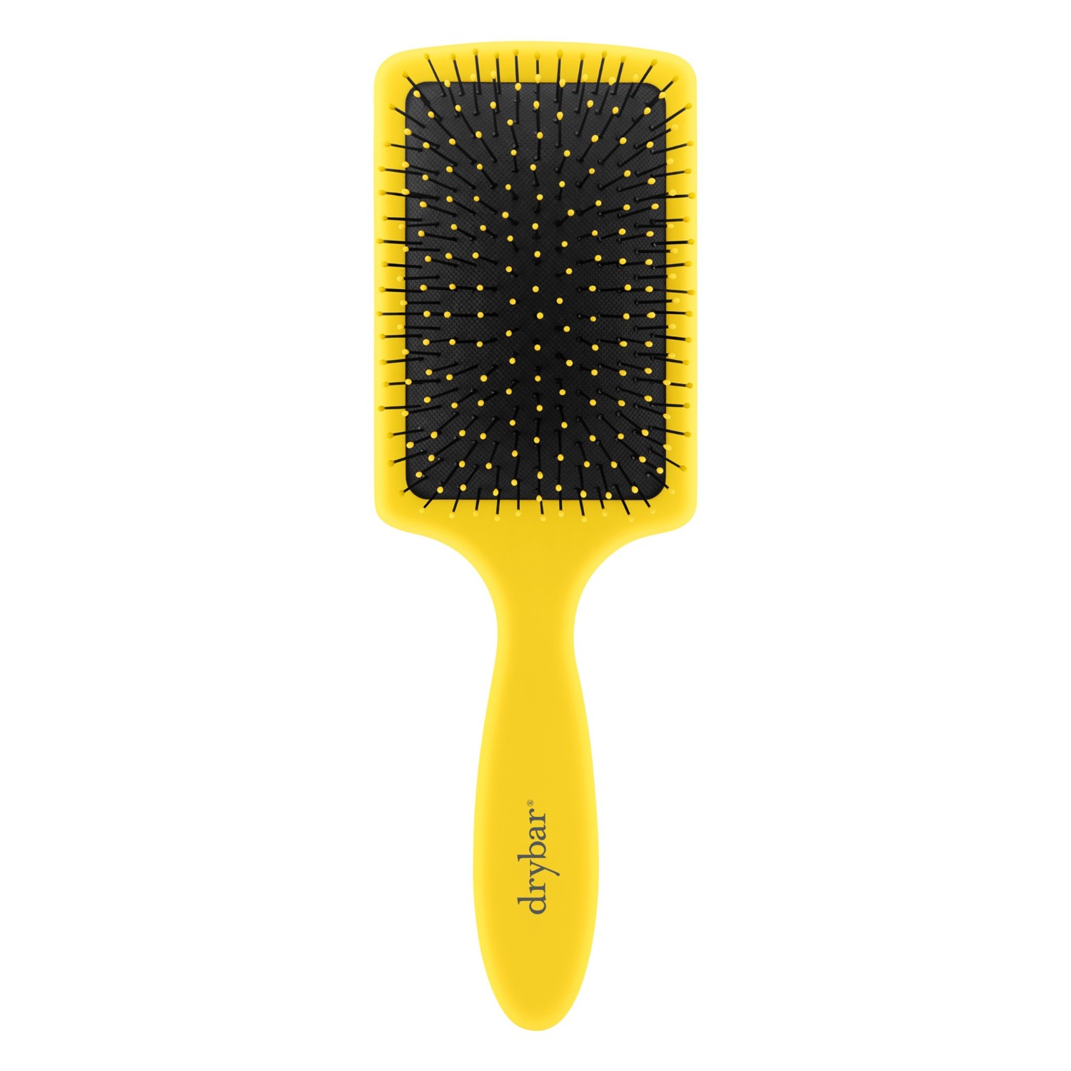 Pensula plata / tip paleta pentru drybar Lemon Bar Paddle Detangling and Smoothing Hair Brush 1 buc.