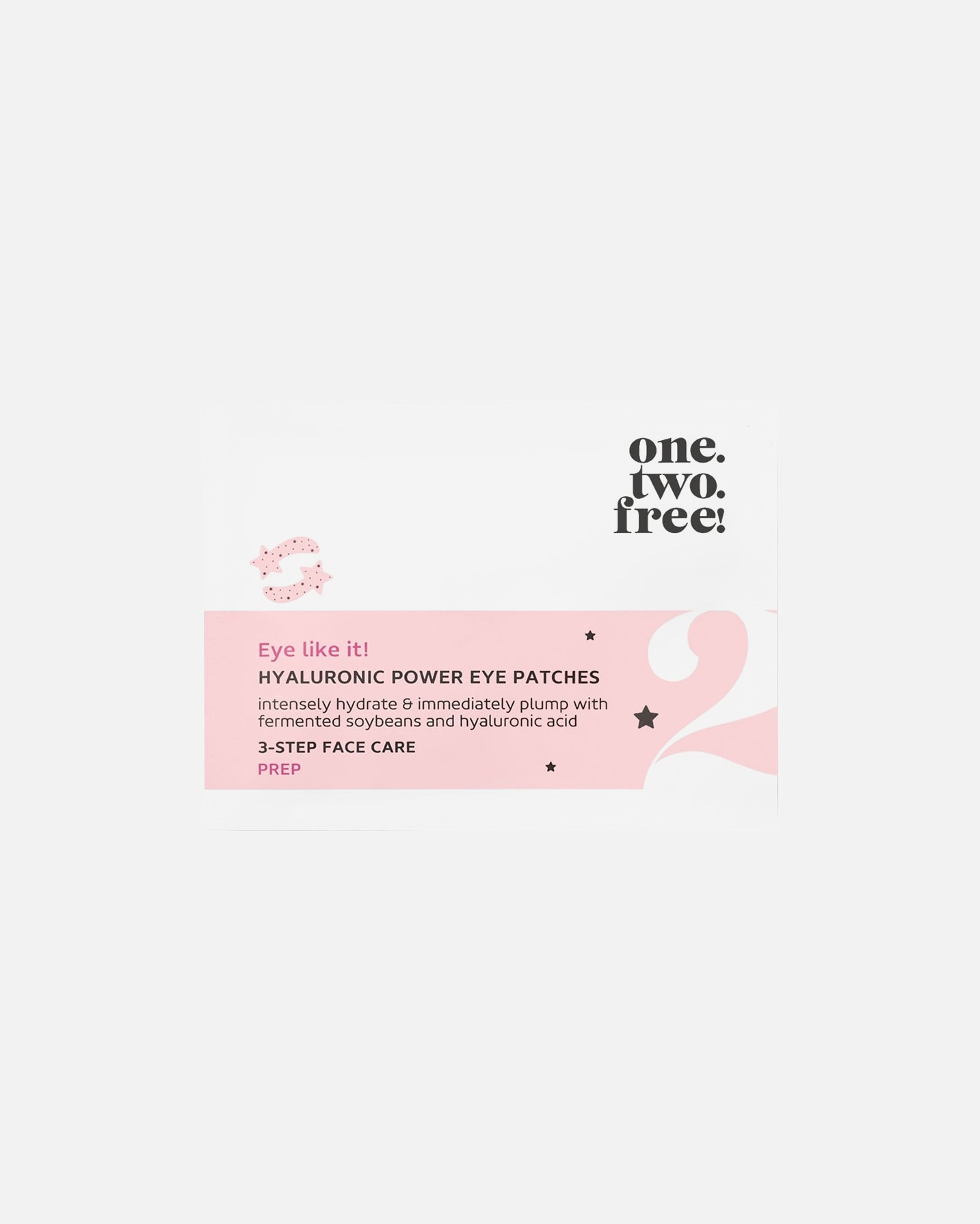 Patch-uri ochi pentru Unisex one.two.free! Pasul 2: Pregatirea Hyaluronic Power Eye Patches Eye Care 2 buc.