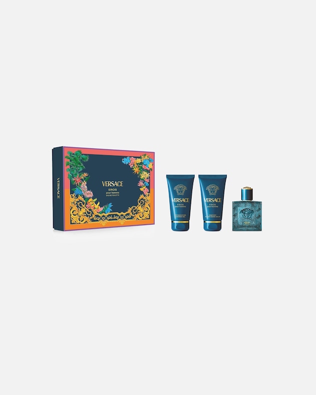 Set parfumuri pentru Bărbați Versace Eros Pour Homme Eau de Toaleta Gift Set 1 buc.VersaceErosPour Homme Eau de Toaleta Gift SetSet parfumuri473