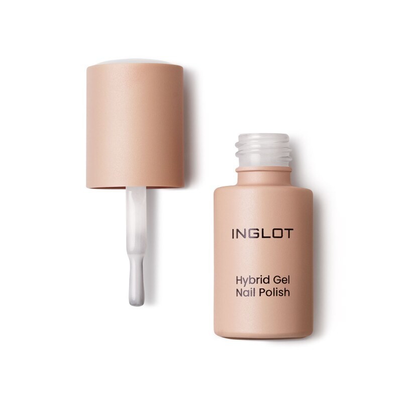 Lac de unghii pentru Inglot Hybrid Gel Nail Polish 302 Transparent White