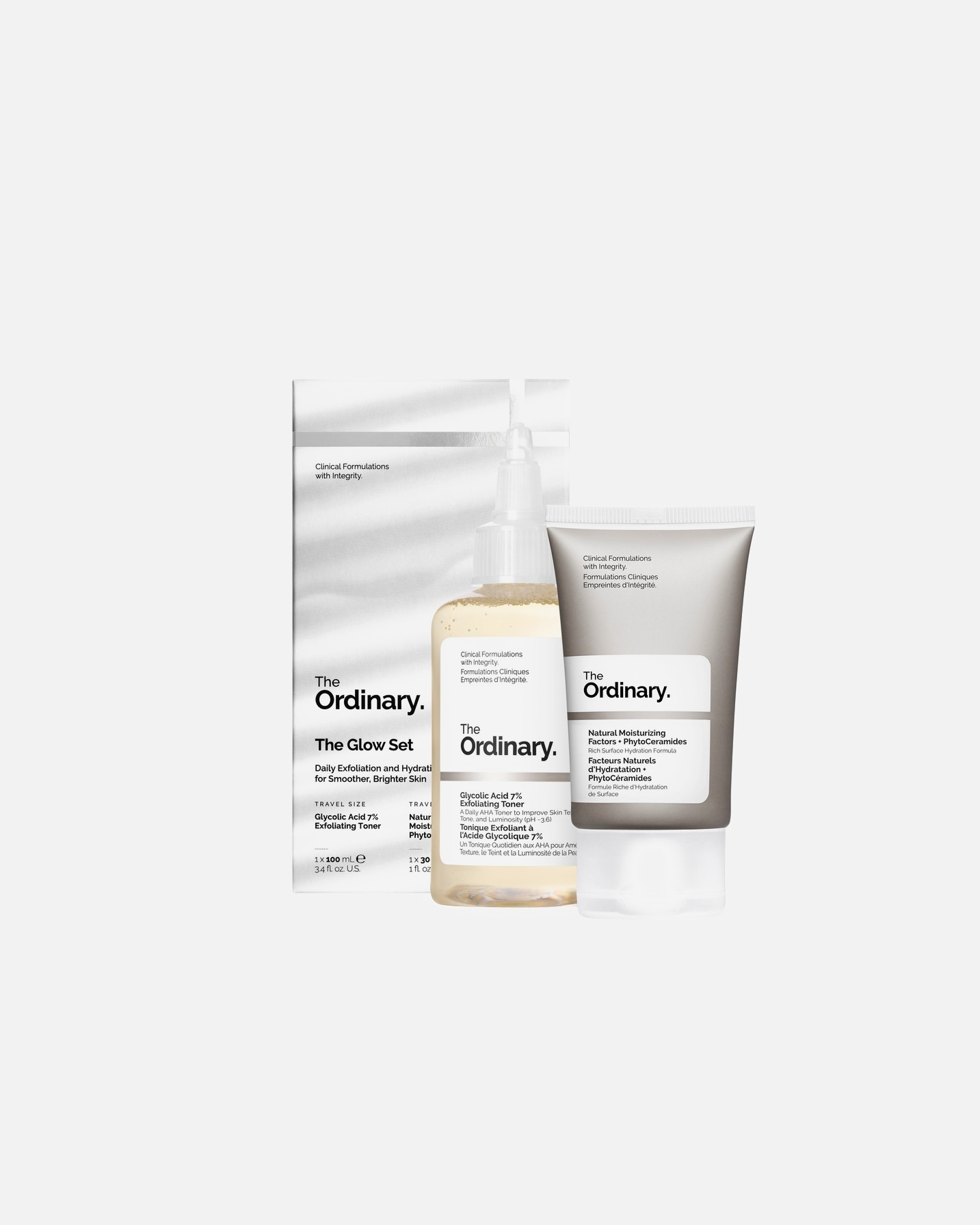 Set pentru ingrijirea faciala pentru Unisex The Ordinary The Glow Gift Set 1 buc.